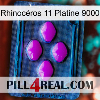 Rhinocéros 11 Platine 9000 04
